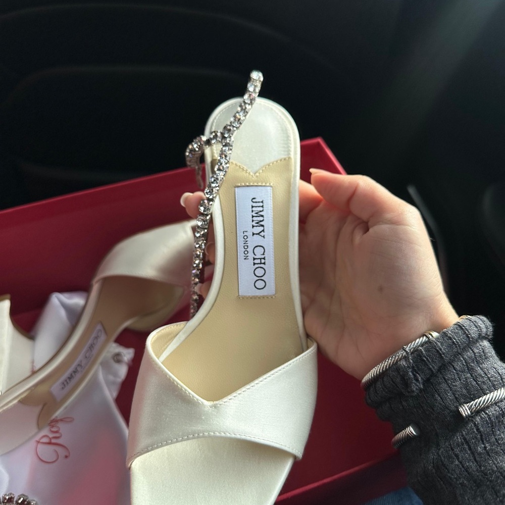 Jimmy Choo White Women's Heels